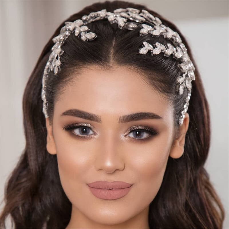 Luxury Rhinestone Head Chain - Sparkling Bridal Crown