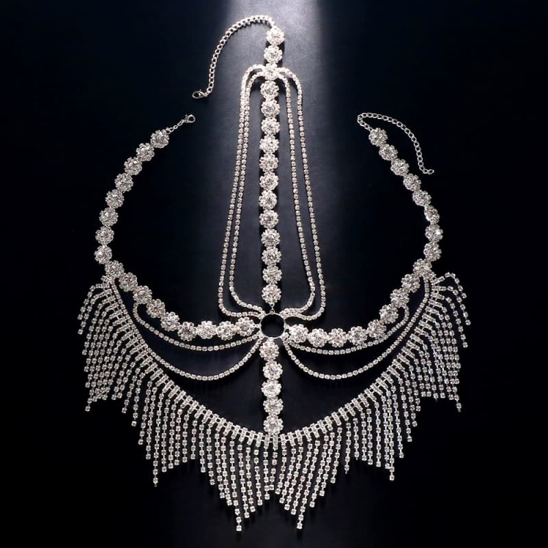 Sexy Rhinestone Face Mask - Sparkling Party Masquerade