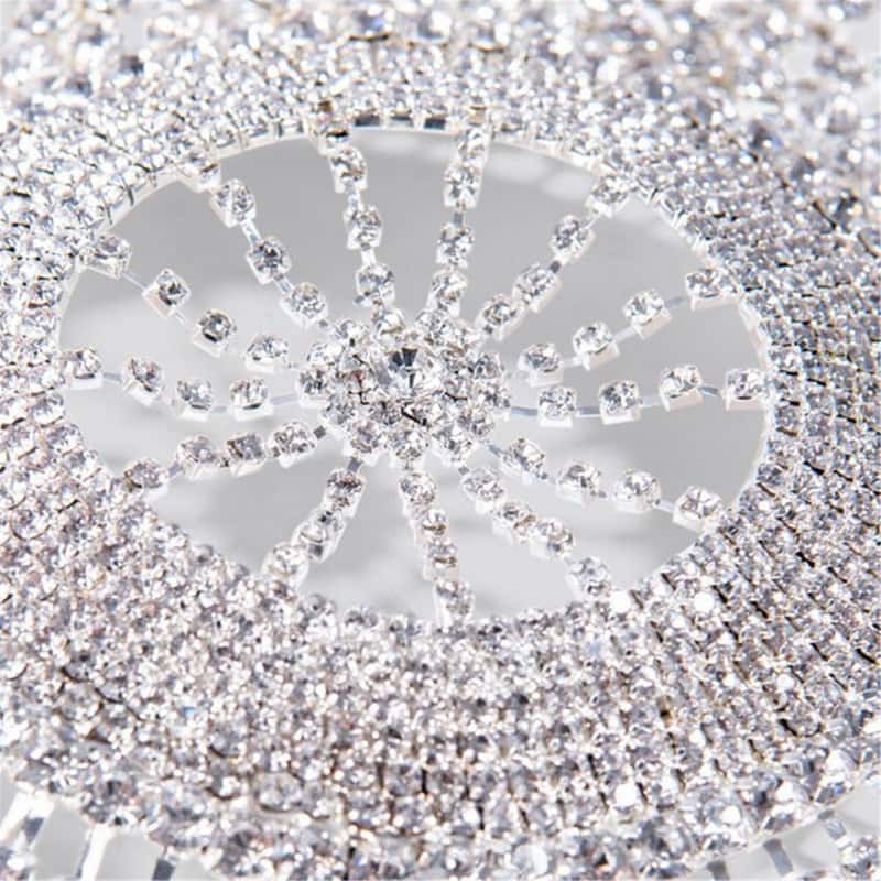 Rhinestone Hair Chain - Sparkling Bridal Headpiece