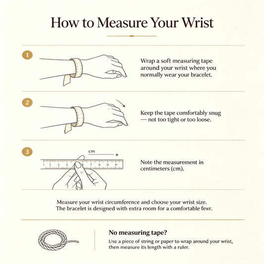 How to Measure Your Wrist for a Crystal Bracelet