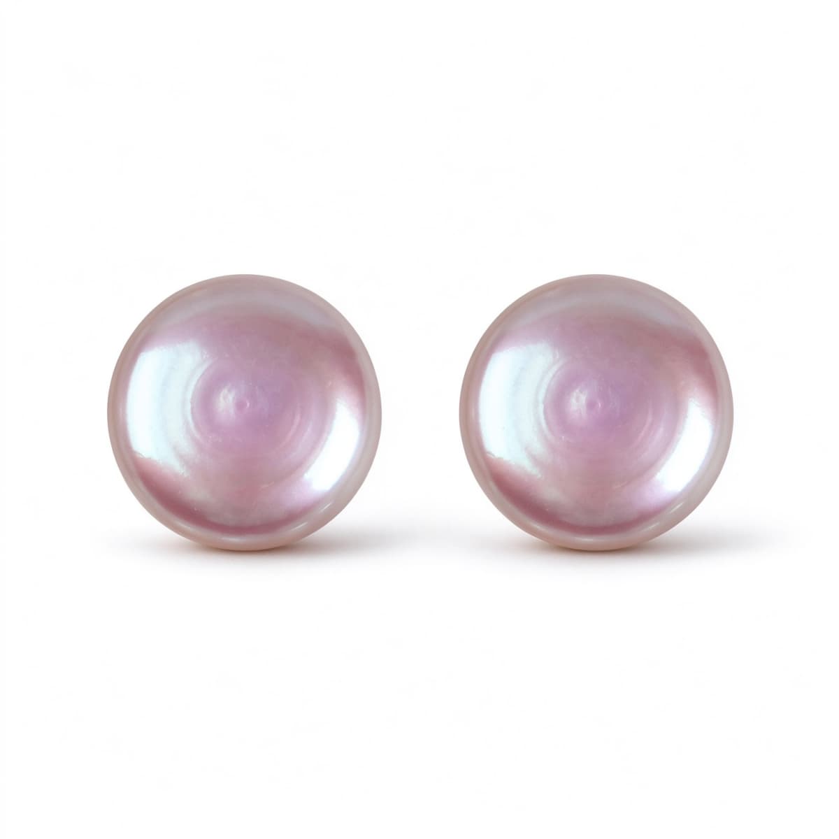 14×16 mm Natural Freshwater Baroque Button Pearls – High-Luster, 10 PCS
