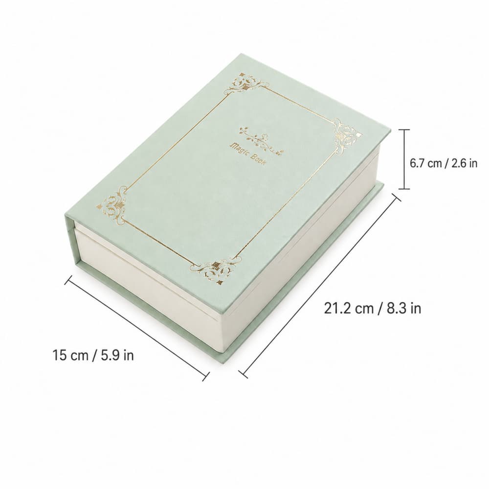 Hidden Chapter｜Book-Shaped Jewelry Organizer for Rings, Earrings & Necklaces