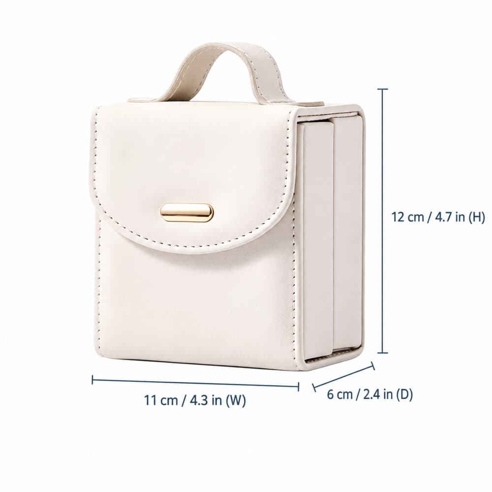 Everyday Keepsake｜Portable Travel Jewelry Organizer for Rings, Earrings & Necklaces